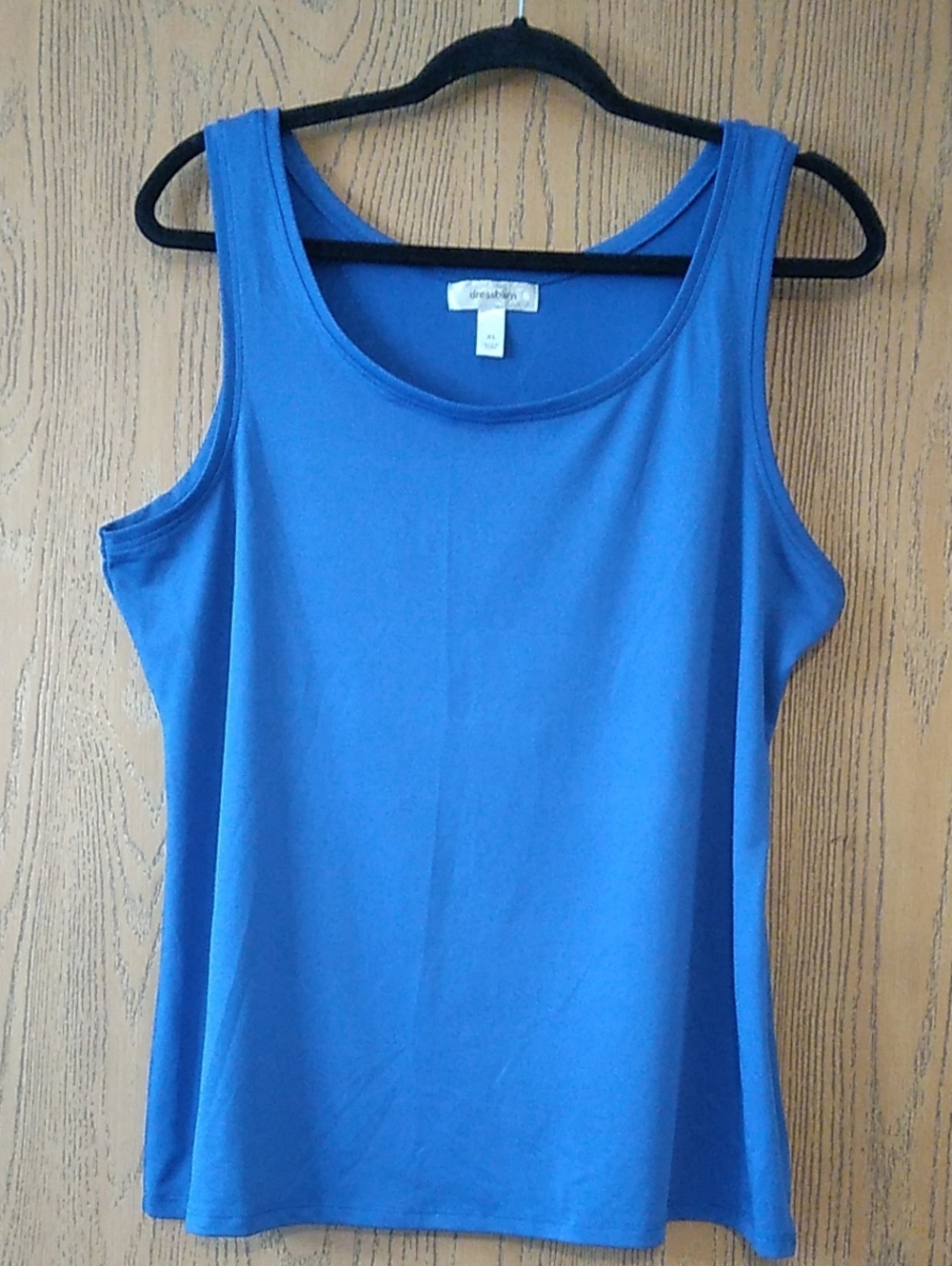 dressbarn Royal Blue Scoop Neck Tank